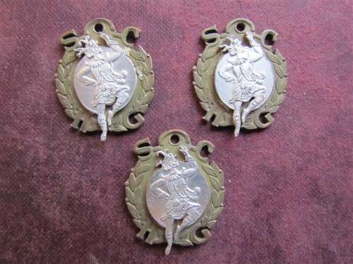 3 X SCHG JESTER PLACE MEDALS - 1 BID FOR ALL-Scottish Dancing