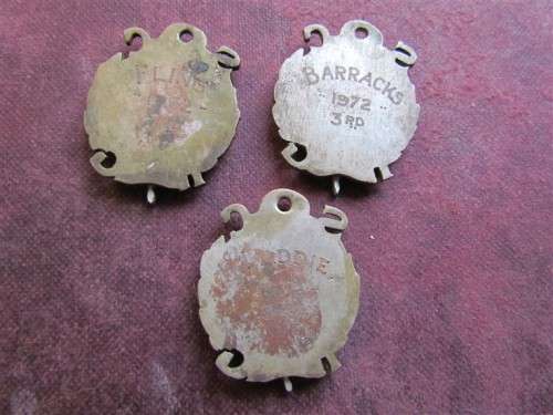 3 X SCHG JESTER PLACE MEDALS - 1 BID FOR ALL-Scottish Dancing