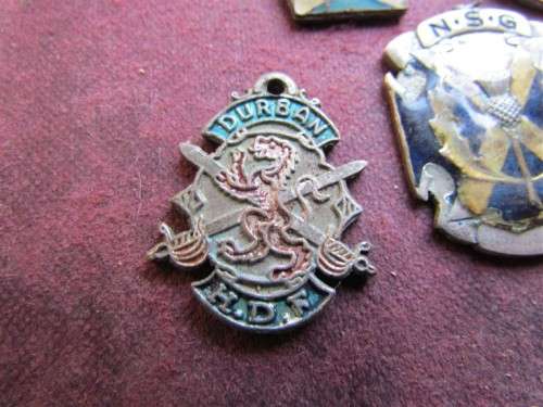 5 X Vintage Scottish Highlands Dancing Badges