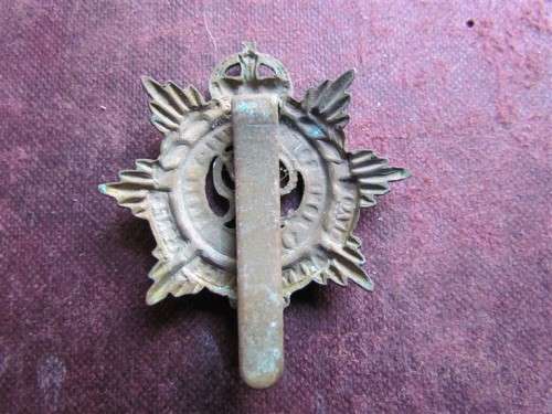 British - Royal Army Service Corps Cap Badge (WW2) British