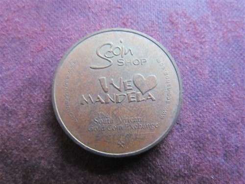 Nelson Mandela "A Long Walf to Freedom" Scoin Medallion
