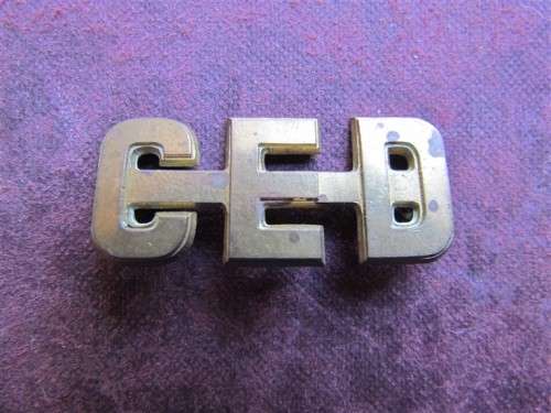Unknown Vintage Military CED Badge