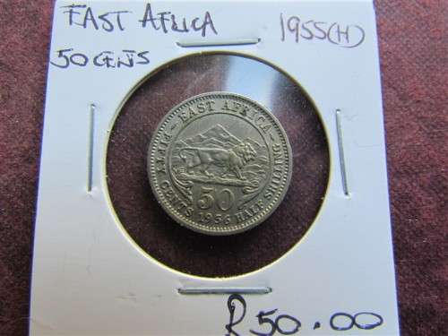 1955(H) East Africa 50 Cents - Details