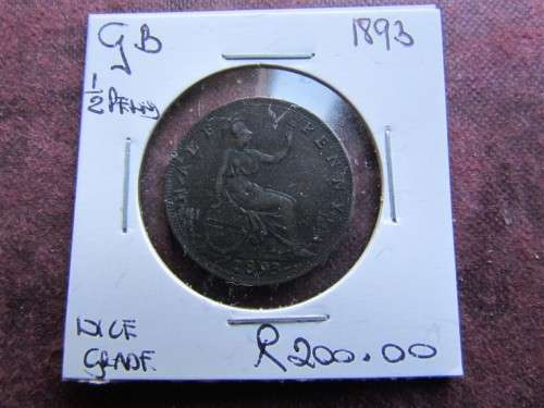 1893 GB Half Penny - Great Condition