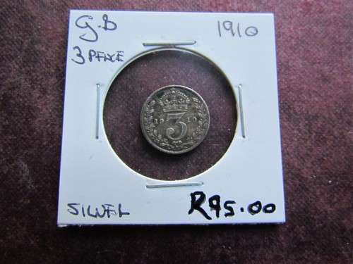 1910 GB SILVER 3d