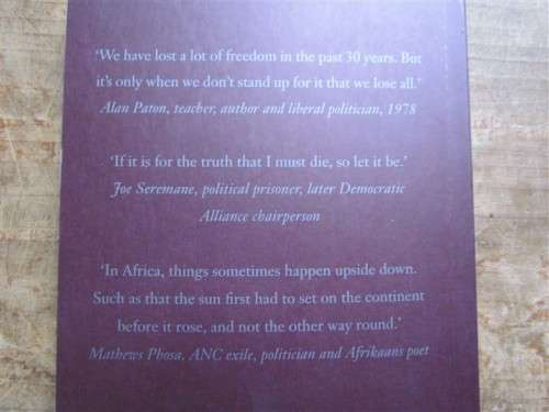 IN THE WORDS OF SOUTH AFRICAN STRUGGLE HEROES - G.CLAASEN