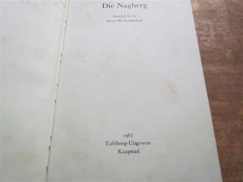 DIE NAGBERG - GROBBELAAR  - 1967