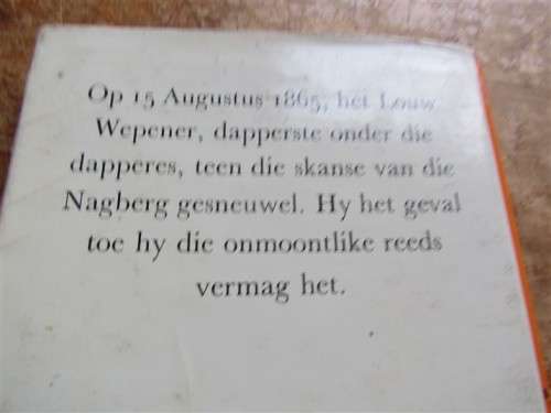 DIE NAGBERG - GROBBELAAR  - 1967