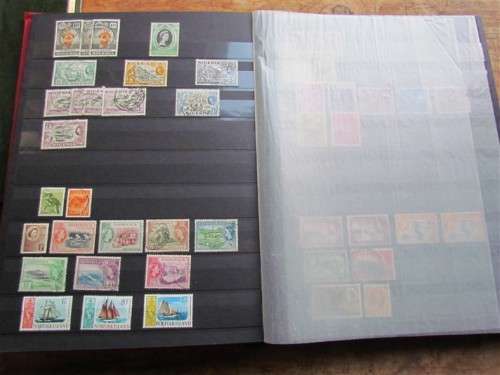 Very clean stockbook album + Vfine stamp collection