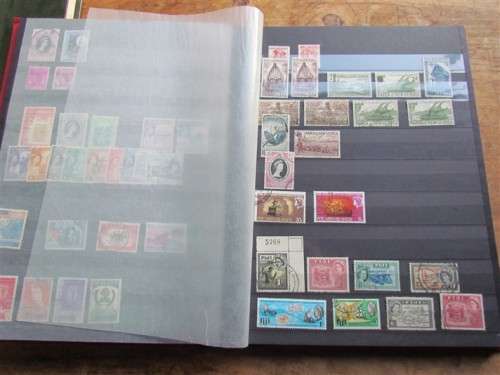 Very clean stockbook album + Vfine stamp collection