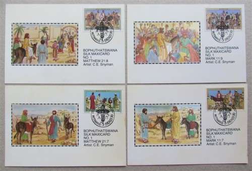 BOP SET OF SILK MAXI CARDS - 1 BID FOR ALL