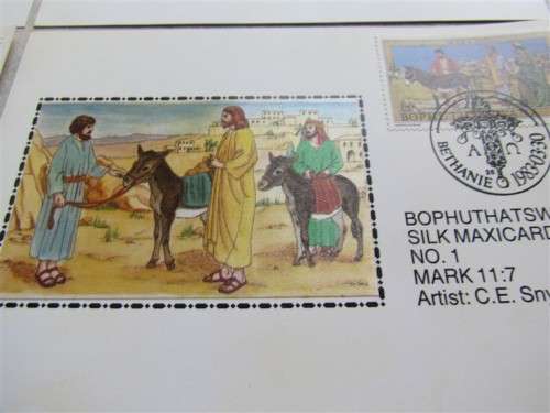 BOP SET OF SILK MAXI CARDS - 1 BID FOR ALL