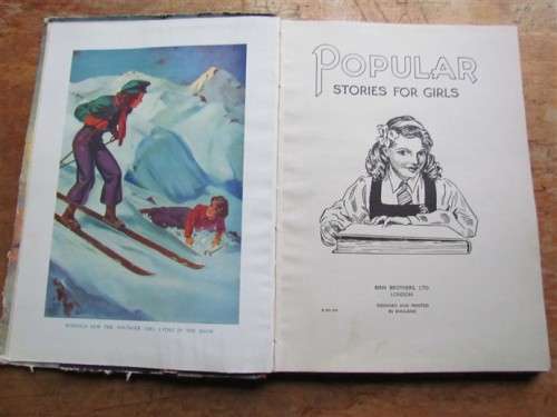 POPULAR STORIES FOR GIRLS VINTAGE ANNUAL