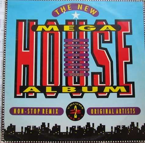 Mega House Album - 1 of 2 LP`s - Only side 3&4