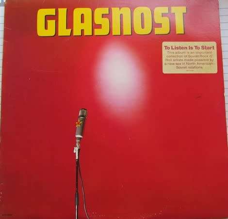 GLASNOST - Cold War Russian Rock - Vintage LP **SCARCE**