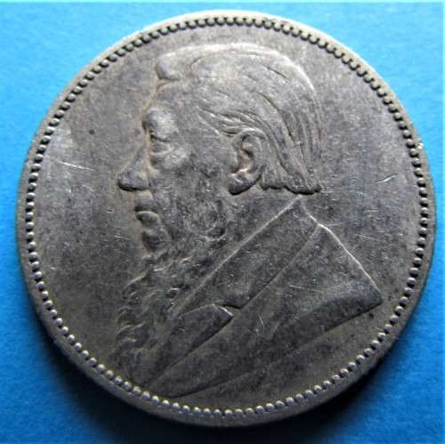 1895 ZAR 1/ Shilling **SILVER**