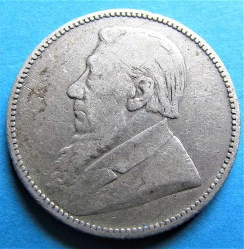 1896 ZAR 1/ Shilling **SILVER**