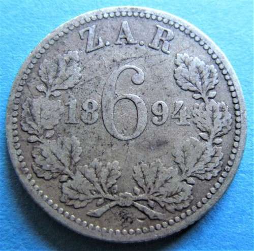 1894 6d Sixpence **SILVER**
