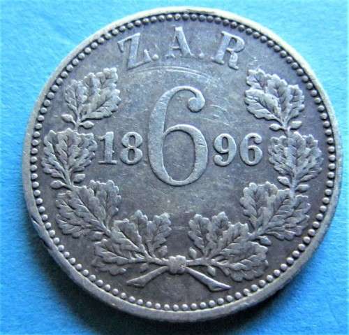 1896 6d Sixpence **SILVER**