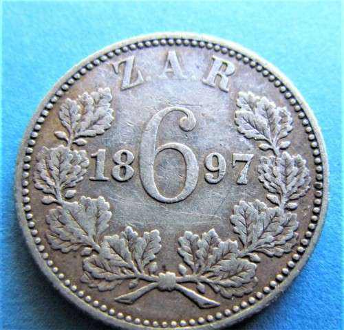 1897 6d Sixpence **SILVER**