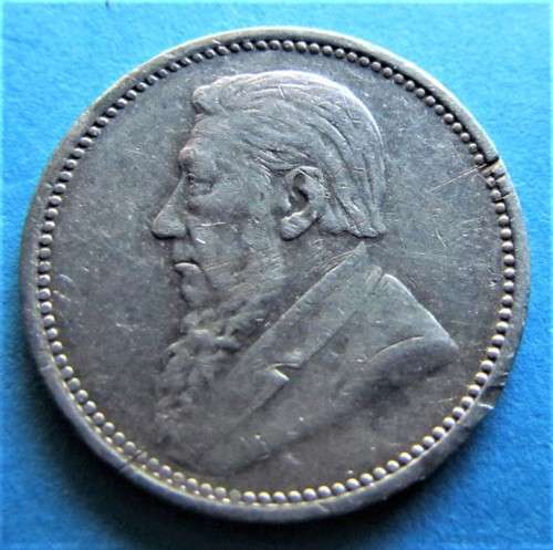 1896 3d ZAR Tiekie **SILVER**