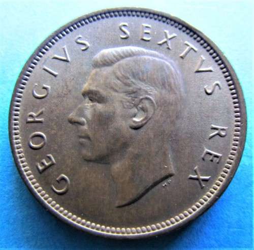 1950 1/2d Penny - Excellent Details - High Grade