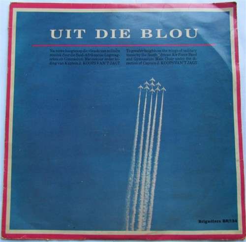 VINTAGE LP - UIT DIE BLOU - SOUTH AFRICAN AIRFORCE BAND