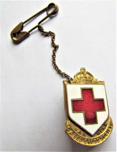 Red Cross Society War Work Badge