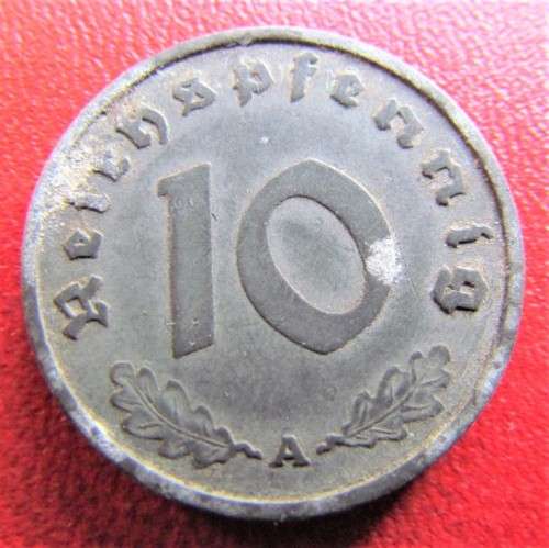 1941(A) GERMANY REICHS 10 PFENNIG