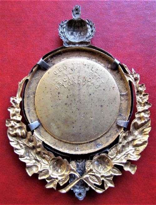 MANCHESTER UNITY OF ODD FELLOWS LARGE SASH BADGE