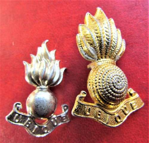 2 X ENGINEERS / ARTILLERY BADGES - 1 BID FOR BOTH