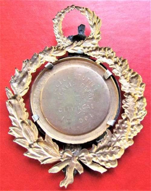 MANCHESTER UNITY OF ODD FELLOWS LARGE SASH BADGE