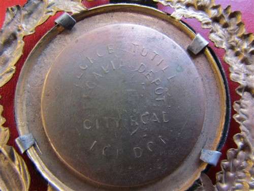 MANCHESTER UNITY OF ODD FELLOWS LARGE SASH BADGE