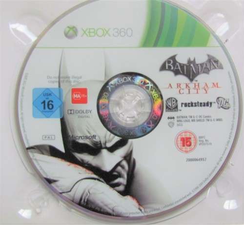 Batman Arkham City Collectors Edition Game + Art Book BOX360