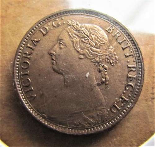 GB 1893 1/4d Farthing