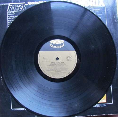 JIMI HENDRIX - ROCK SENSATION - VINTAGE LP