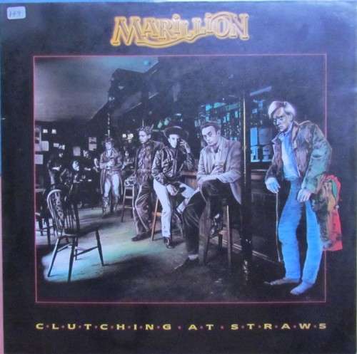 MARILLION - CLUTCHING AT STRAWS - VINTAGE LP