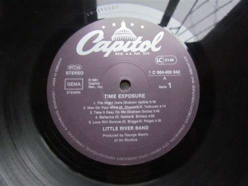 LITTLE RIVER BAND - TIME EXPOSURE - VINTAGE LP