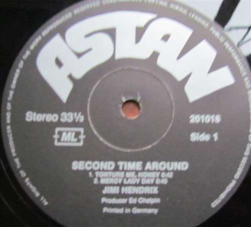 JIMI HENDRIX - SECOND TIME AROUND - VINTAGE LP