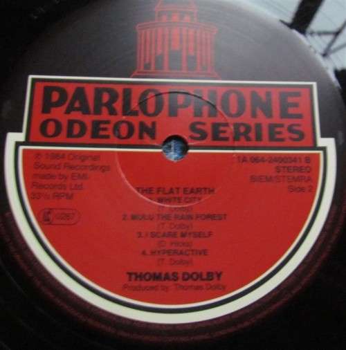 THOMAS DOLBY - THE FLAT EARTH - VINTAGE LP