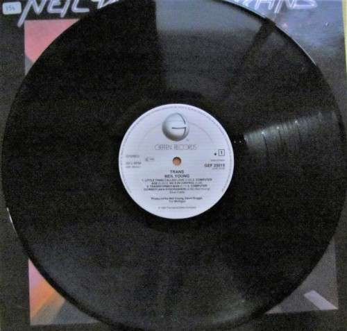 NEIL YOUNG  - TRANS - VINTAGE LP