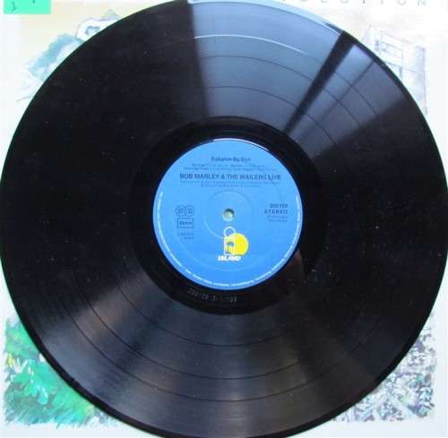 BOB MARLEY - BABYLON BY BUS - VINTAGE LP WITH NO COVER