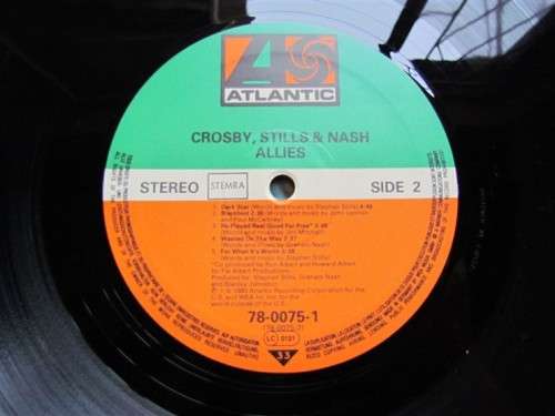 CROSBY , STILLS & NASH - ALLIES - VINTAGE LP