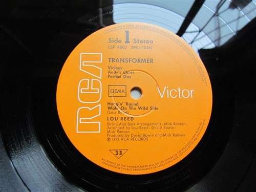 LOU REED - TRANSFORMER - VINTAGE LP