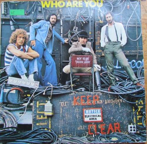 THE WHO - WHO ARE YOU - VINTAGE LP