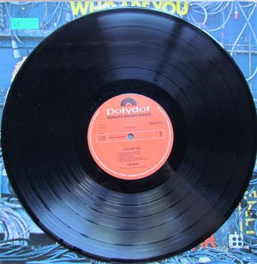 THE WHO - WHO ARE YOU - VINTAGE LP