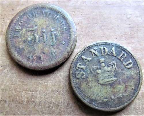 2 x Victorian Weights - 1 Bid for Both