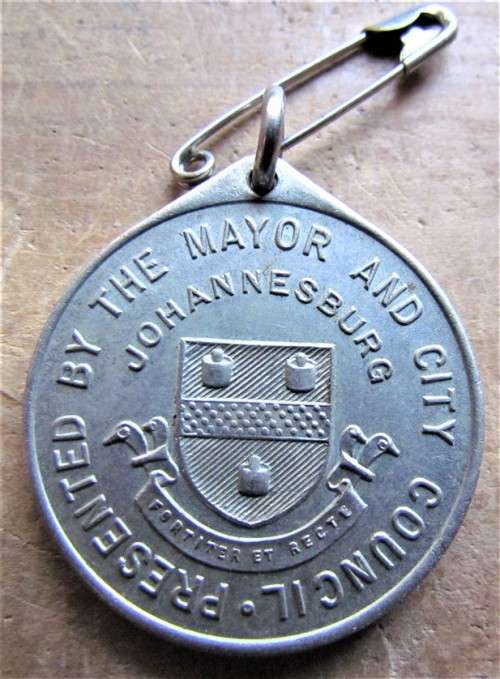 1949 Medallion To Commemorate the Voortrekker Monument by Mayor & Town Council