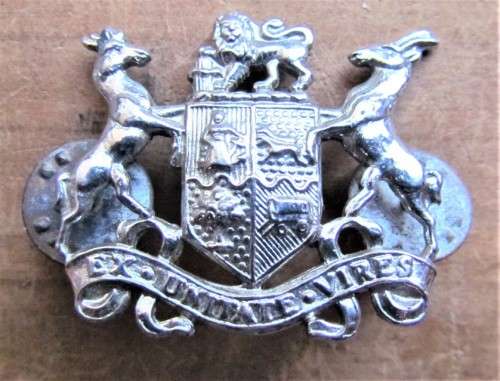 South African Army Metal Cap Badge in Excellent Condition