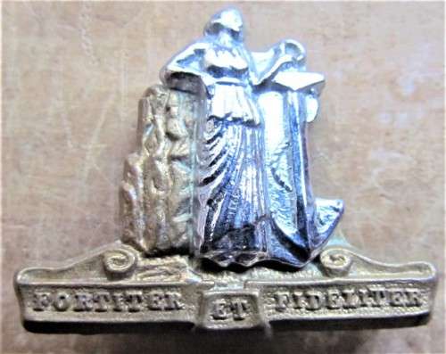 South African Army 768 Cape Corps badge FORTITER ET FIDELITRE